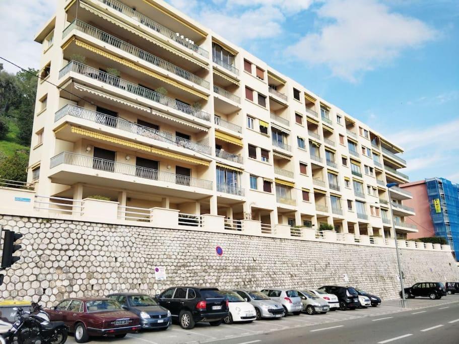 Vintage Flat On Villefranche Bay - Free Car Park المظهر الخارجي الصورة