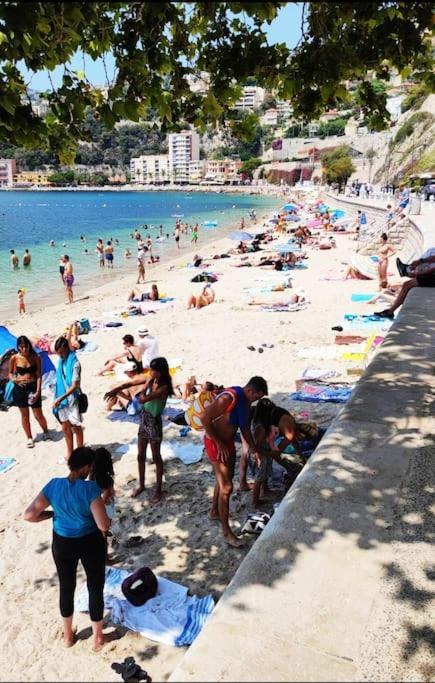 Vintage Flat On Villefranche Bay - Free Car Park المظهر الخارجي الصورة