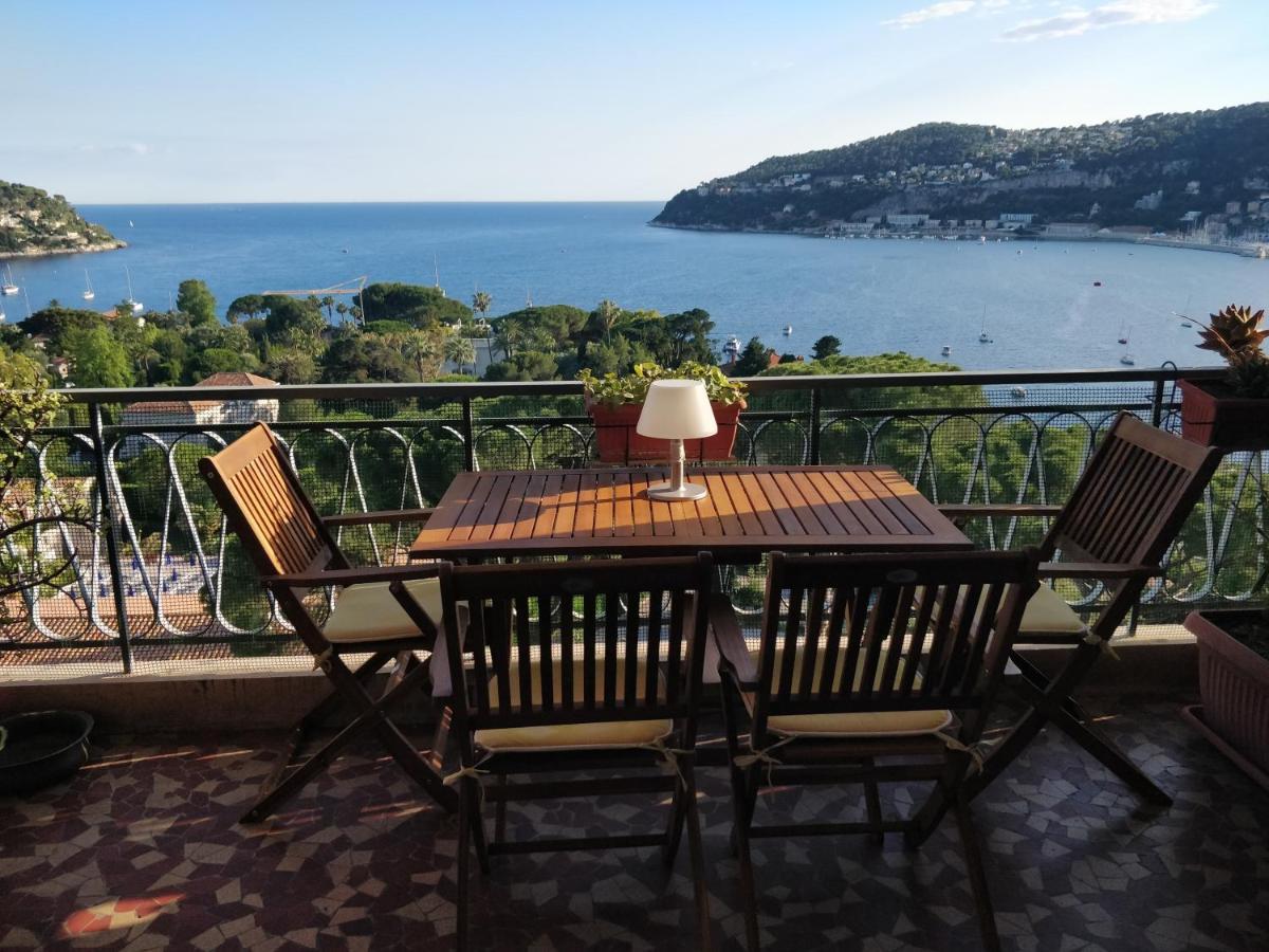 Vintage Flat On Villefranche Bay - Free Car Park المظهر الخارجي الصورة