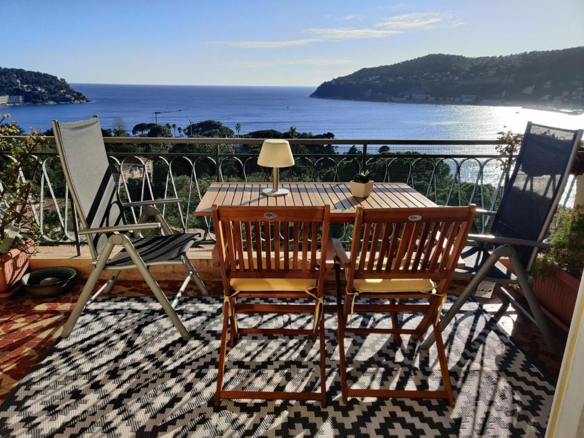 Vintage Flat On Villefranche Bay - Free Car Park المظهر الخارجي الصورة