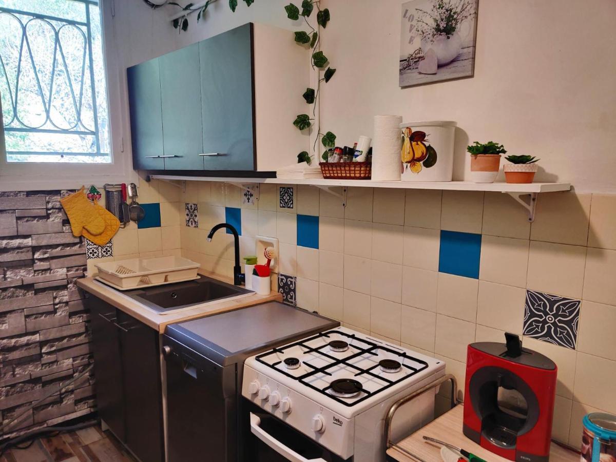 Vintage Flat On Villefranche Bay - Free Car Park المظهر الخارجي الصورة